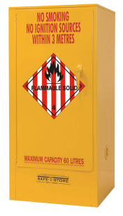 Flammable solids safety cabinet, 60L