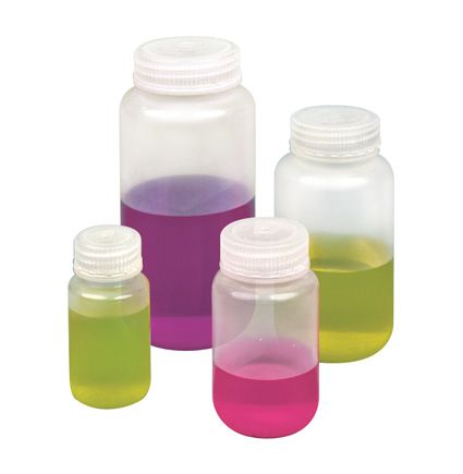 Reagent bottle, polypropylene, screw cap, 1000ml, W/M - Haines Educational